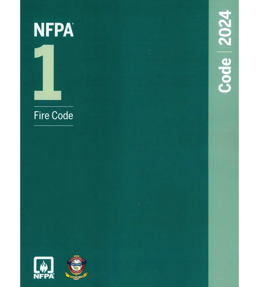 2024 NFPA 1 Fire Code, ISBN: 978-1455930388