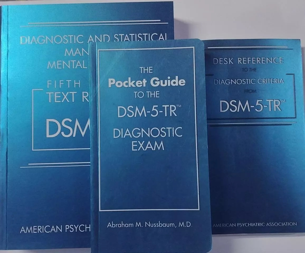 DSM-5-TR 3-Book Clinical Diagnostic Combo