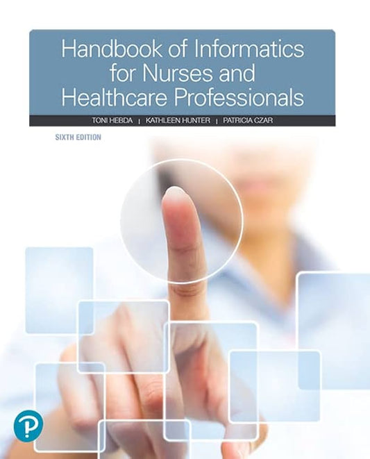 Handbook of Informatics for Nurses