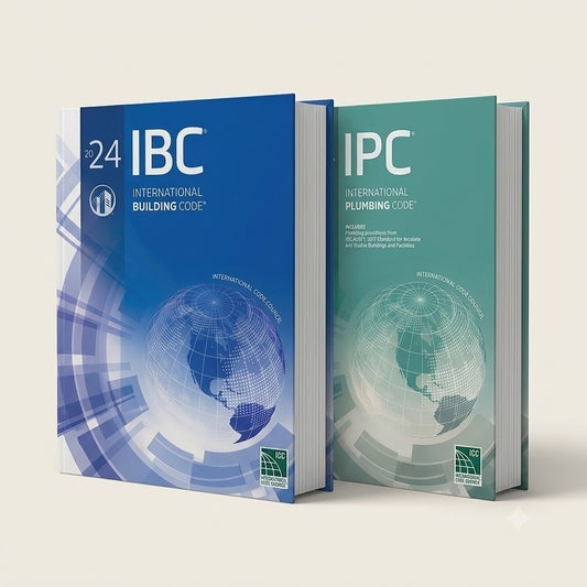IBC IPC 2024 Building & Plumbing Code Books – Product View