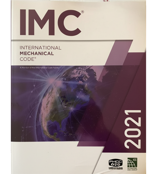 2021 International Mechanical Code (International Code Council Series) 1st Edition ISBN: 978-1609839642