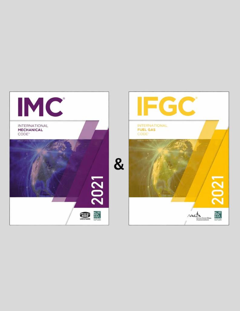 IMC & IFGC 2021 Mechanical & Fuel Gas Code Bundle