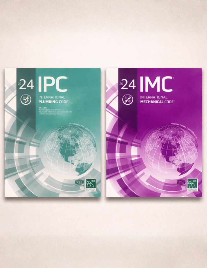 IPC & IMC 2024 Plumbing & Mechanical Code Bundle