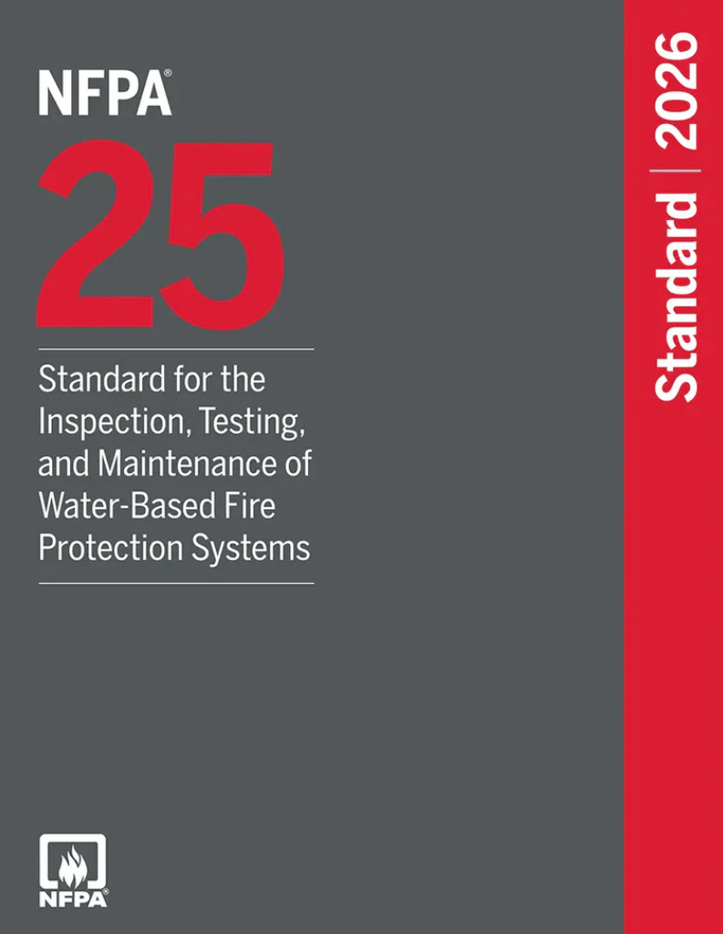 2026 NFPA 25 Water-Based Fire Protection Systems