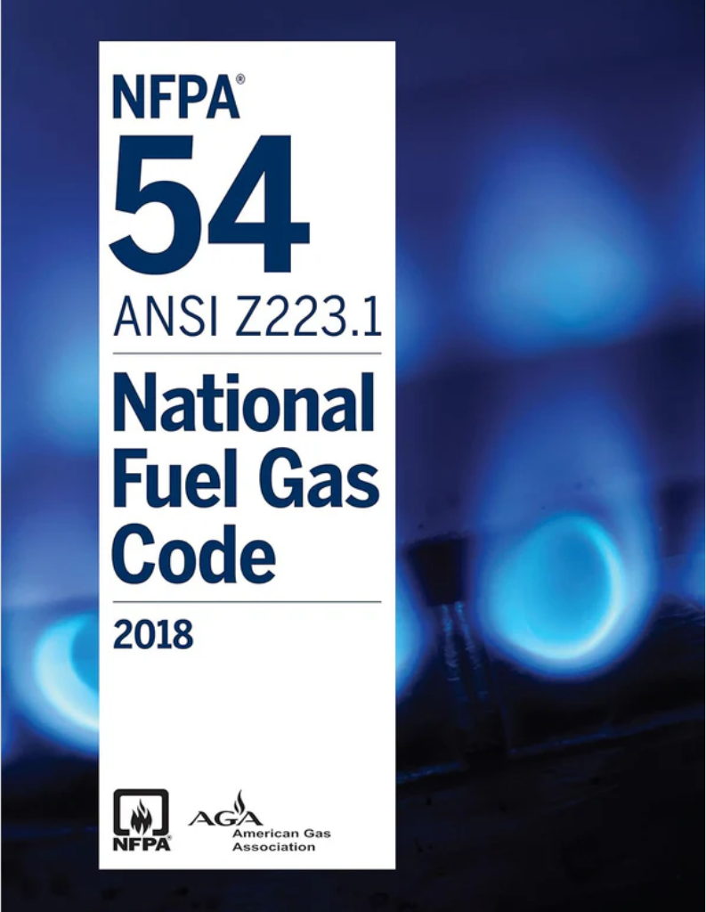 2018 NFPA 54 National Fuel Gas Code