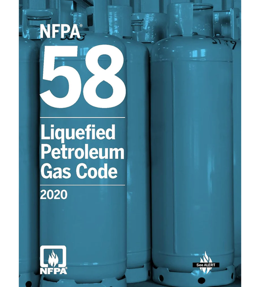 2020 NFPA 58 Liquefied Petroleum Gas Code, ISBN: 978-1455923939