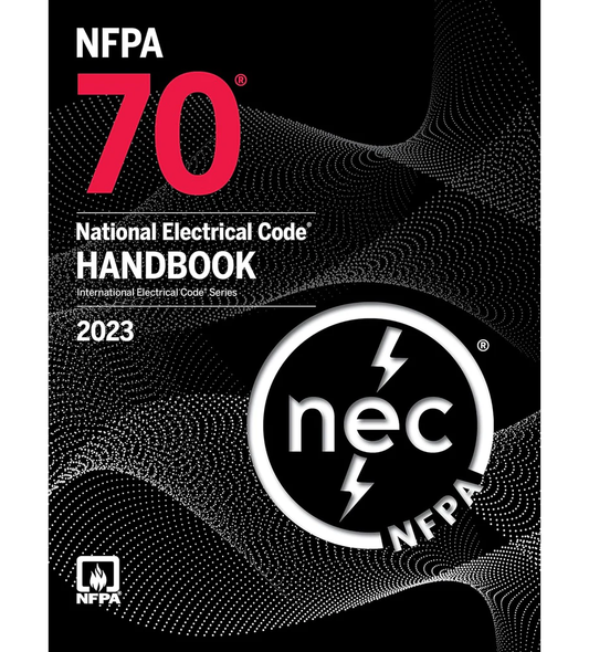 NFPA 70 2023, National Electrical Code Handbook(NEC), ISBN: 978-1455930715