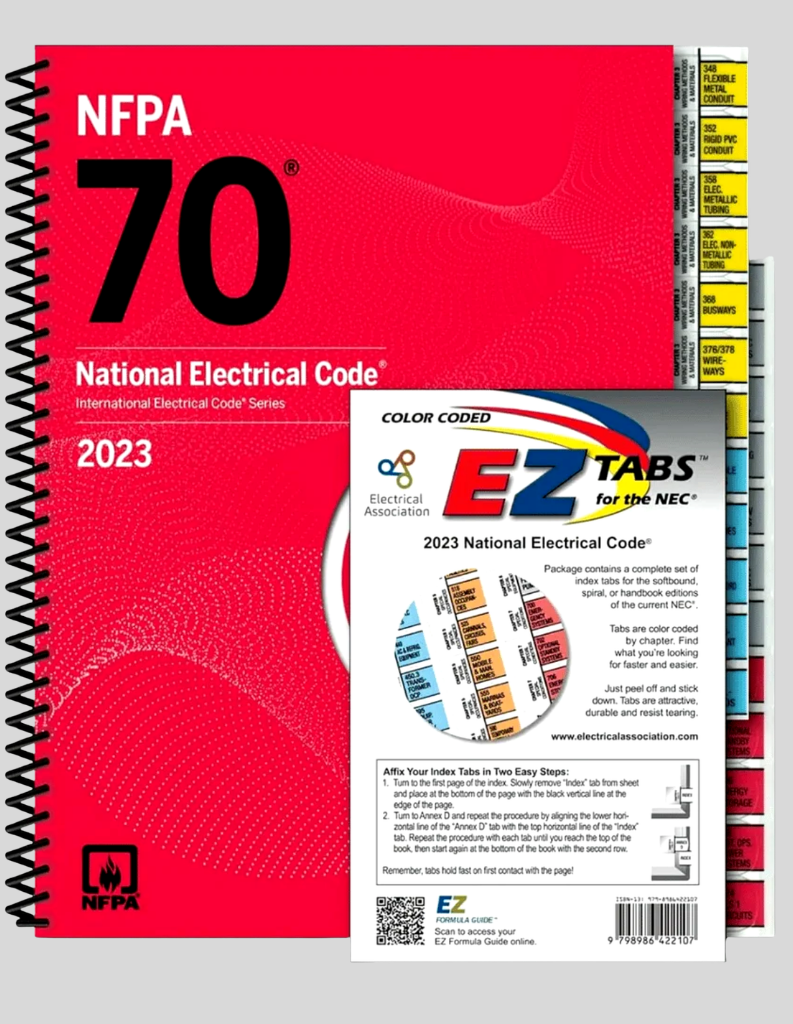 NFPA 70 2023 National Electrical Code & EZ Tabs