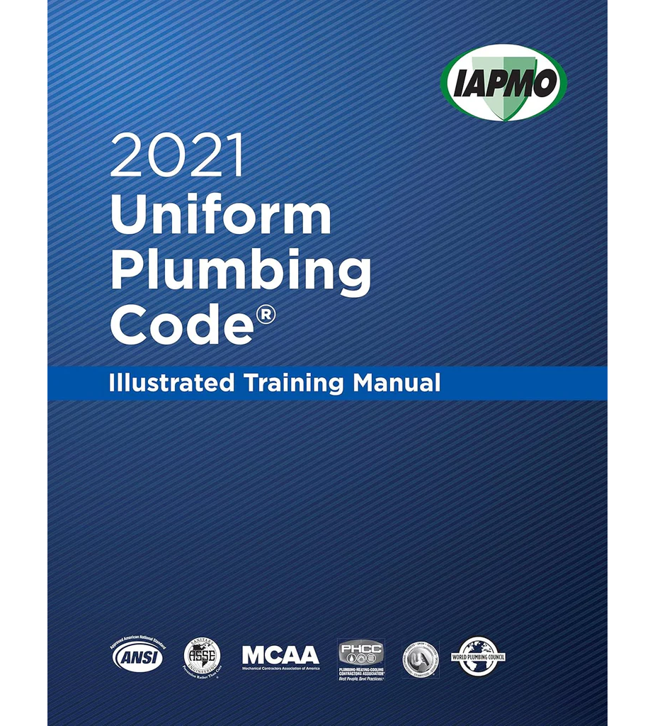 2021 Uniform Plumbing Code Training Manual, ISBN: 978-1944366544