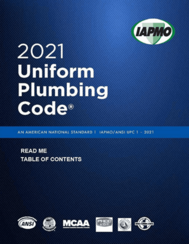 2021 Uniform Plumbing Code UPC