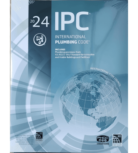 2024 International Plumbing Code (IPC) reference book