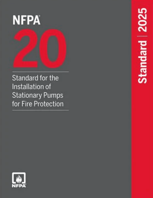 2025 NFPA 20 Stationary Pumps Fire Protection