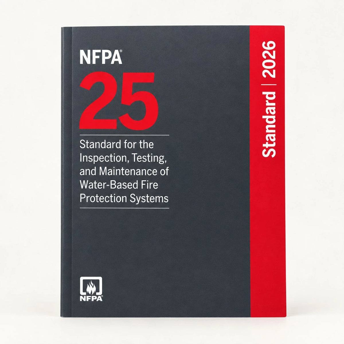 2026 NFPA 25 Water-Based Fire Protection Systems softcover book