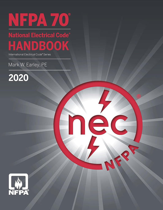 NFPA 70 2020, National Electrical Code 2020 Handbook, ISBN: 978-1455928637
