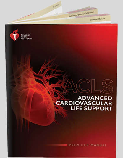 Advanced Cardiovascular Life Support Provider Manual  ACLS ISBN: 9781616697723
