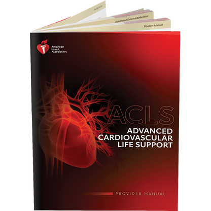 Advanced Cardiovascular Life Support Provider Manual  ACLS ISBN: 9781616697723