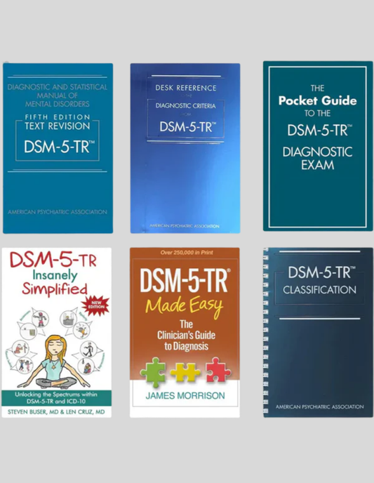 DSM-5-TR Study & Clinical Reference Set – Diagnostic and Statistical Manual of Mental Disorders