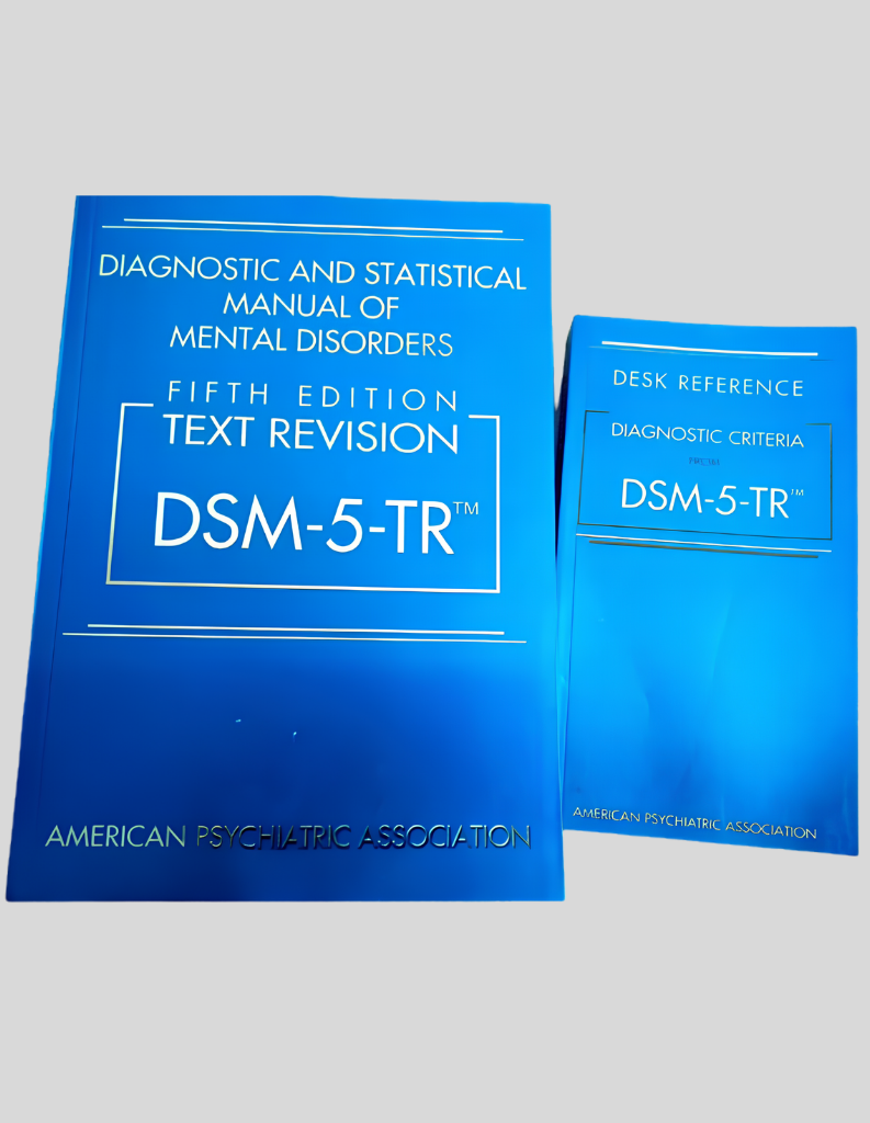 DSM-5 TR Paperback+DESK reference from DSM-5-TR 5th Edition Paperback-COMBO 9780890425763, 9780890425794