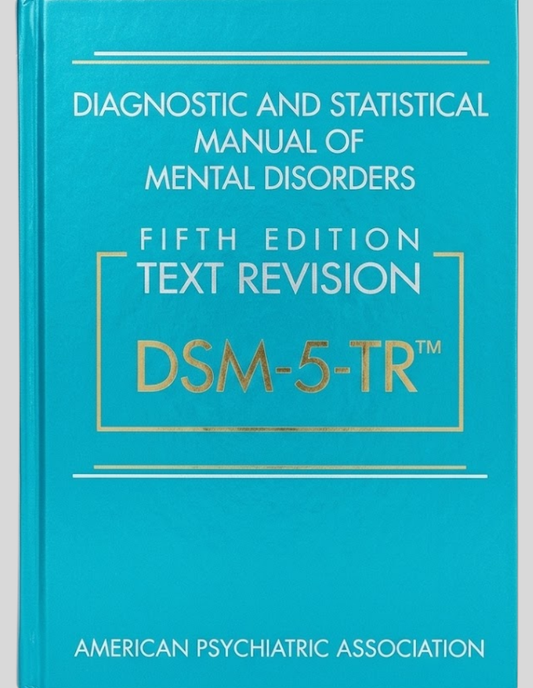 Diagnostic and Statistical Manual of Mental (Hardcover) DSM 5 TR + Tabs  9780890425756