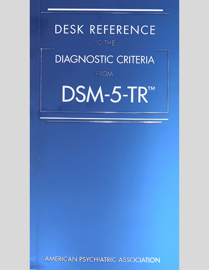 Desk Reference to the Diagnostic Criteria from Dsm-5-tr Paperback ISBN: 9780890425794