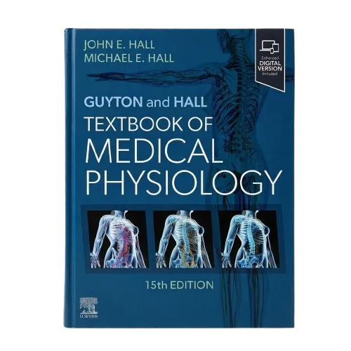 Guyton and Hall Physiology 15th Edition hardcover textbook front cover