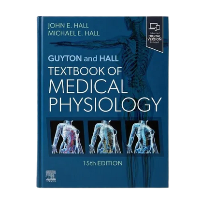 Guyton and Hall Physiology 15th Edition hardcover textbook front cover