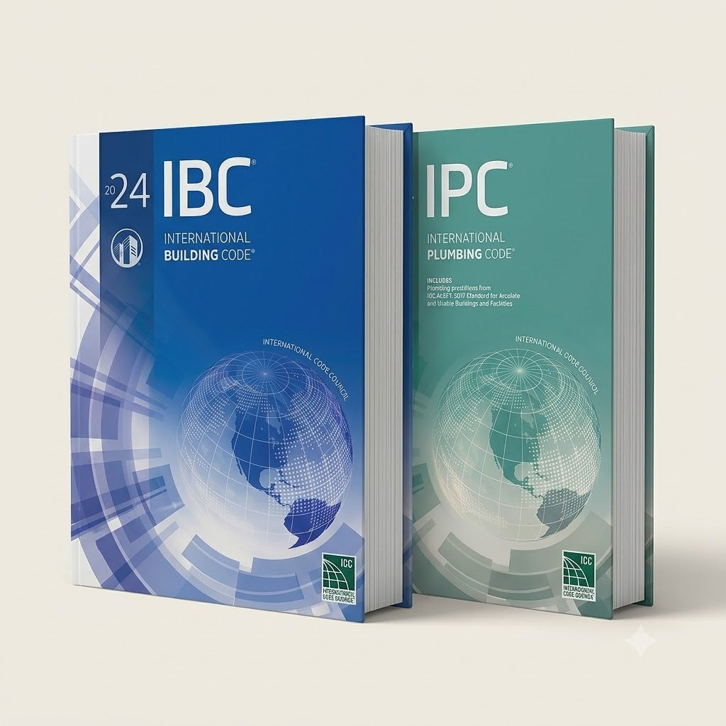 IBC IPC 2024 Building & Plumbing Code Books – Product View