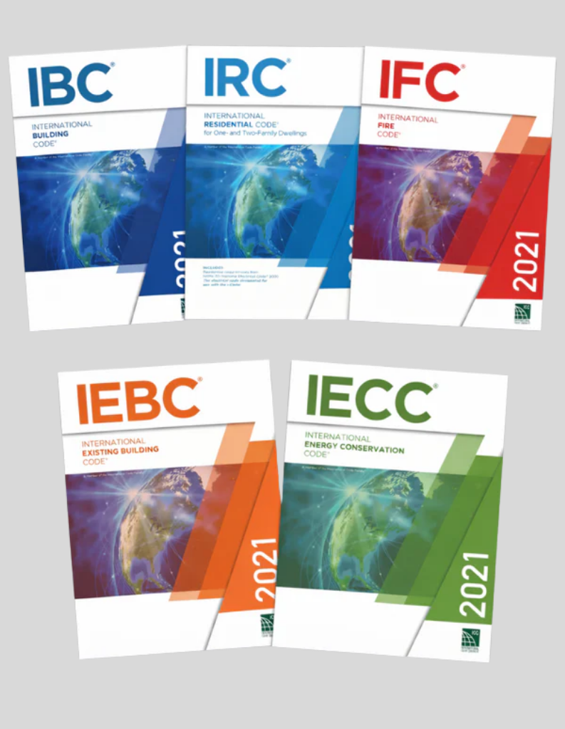 2021 International Code Council (ICC) CODE SERIES – Code Book Library