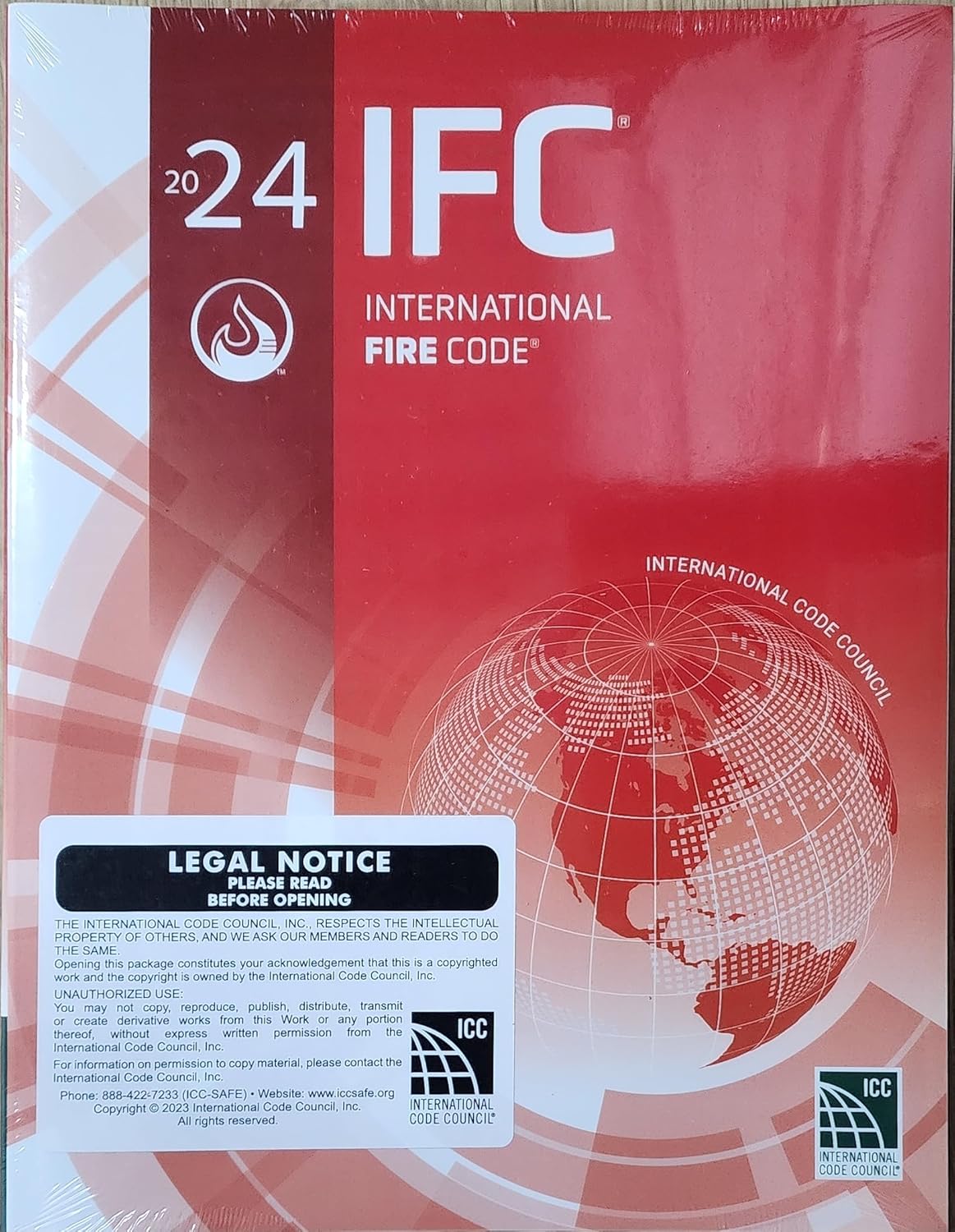 2024 International Fire Code, IFC 2024, ISBN - 978-1959851660
