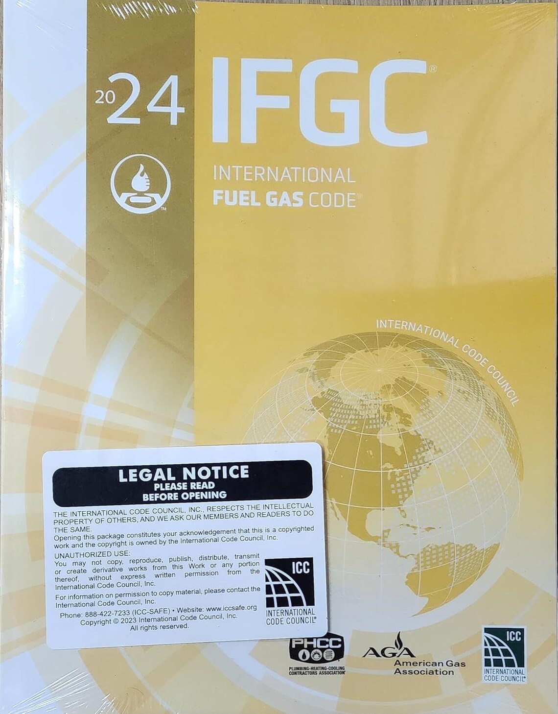 2024 International Fuel Gas Code, IFGC 2024, ISBN - 978-1959851790