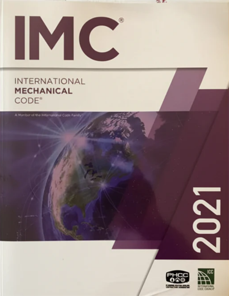 2021 International Mechanical Code (International Code Council Series) 1st Edition ISBN: 978-1609839642