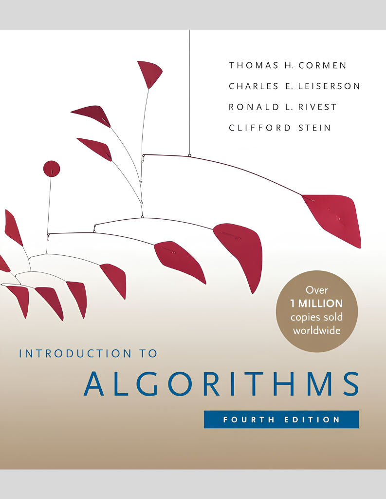 Introduction to Algorithms, fourth edition 4th Edition, ISBN- 978-0262046305