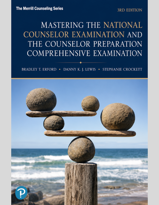Mastering the National Counselor Examination and the Counselor Preparation Comprehensive Examination 3rd Edition ISBN: 9780135192450