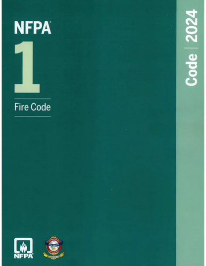 2024 NFPA 1 Fire Code, ISBN: 978-1455930388