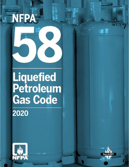 2020 NFPA 58 Liquefied Petroleum Gas Code, ISBN: 978-1455923939