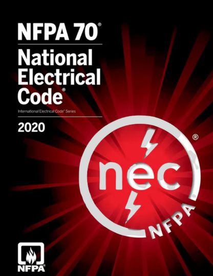 NFPA 70 2020 , National Electrical Code 2020, ISBN: 978-1455928620