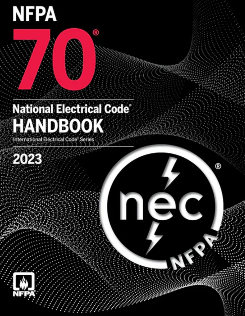 NFPA 70 2023, National Electrical Code Handbook(NEC), ISBN: 978-1455930715