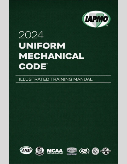 2024 Uniform Mechanical Code Training Manual