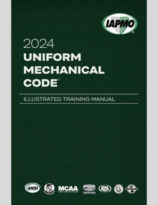 2024 Uniform Mechanical Code Training Manual