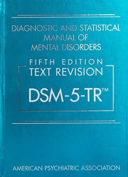 DSM-5-TR Text Revision manual