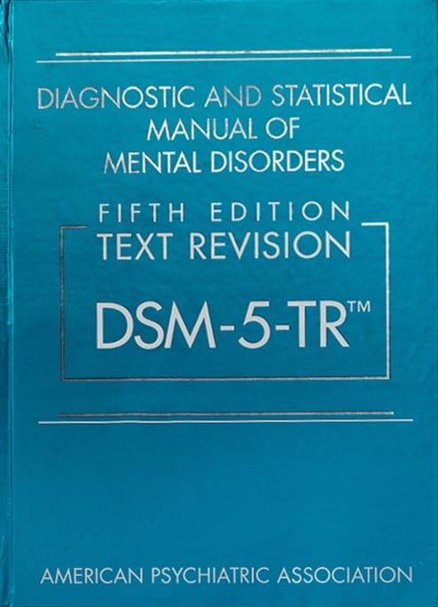 DSM-5-TR Diagnostic Manual reference