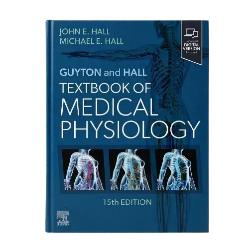 Guyton and Hall Physiology 15th Edition hardcover textbook front cover
