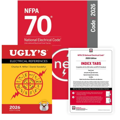 NEC 2026 Code + Ugly's References + Index Tabs