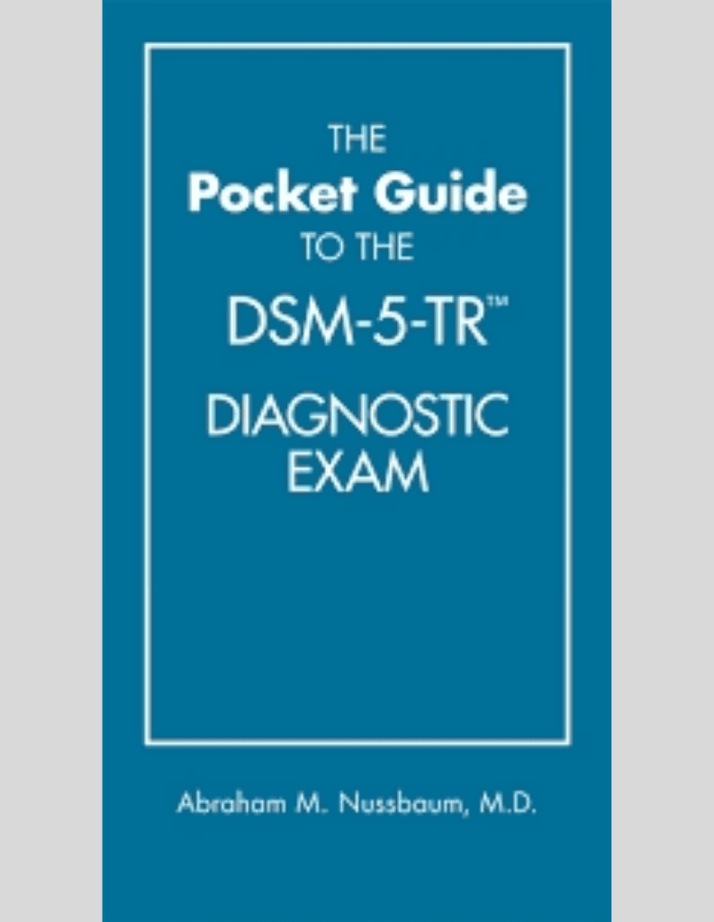 Pocket Guide to the DSM-5-TR