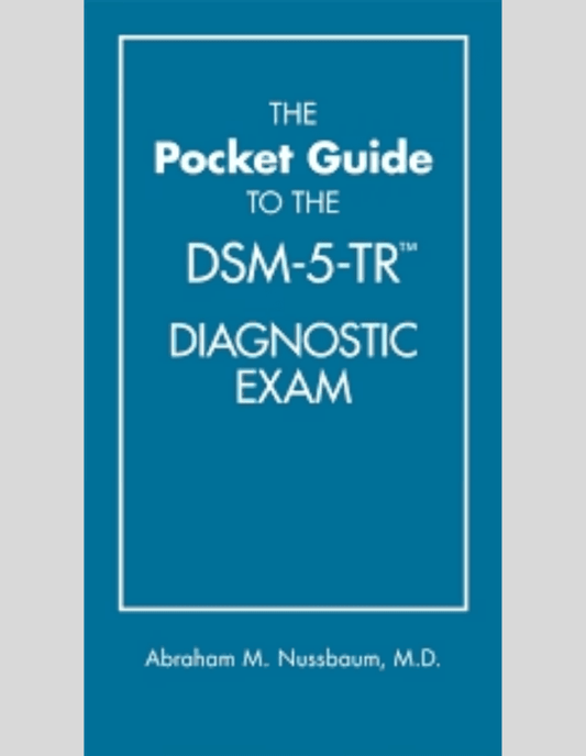 Pocket Guide to the DSM-5-TR